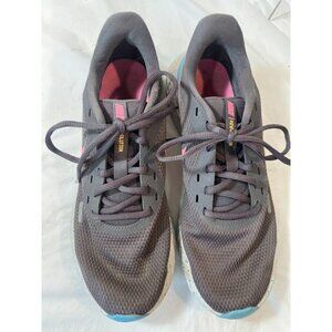 Nike Revolution 5 Women's Size 11 Grey Pink Blue Running Shoes Sneaker CU4830001